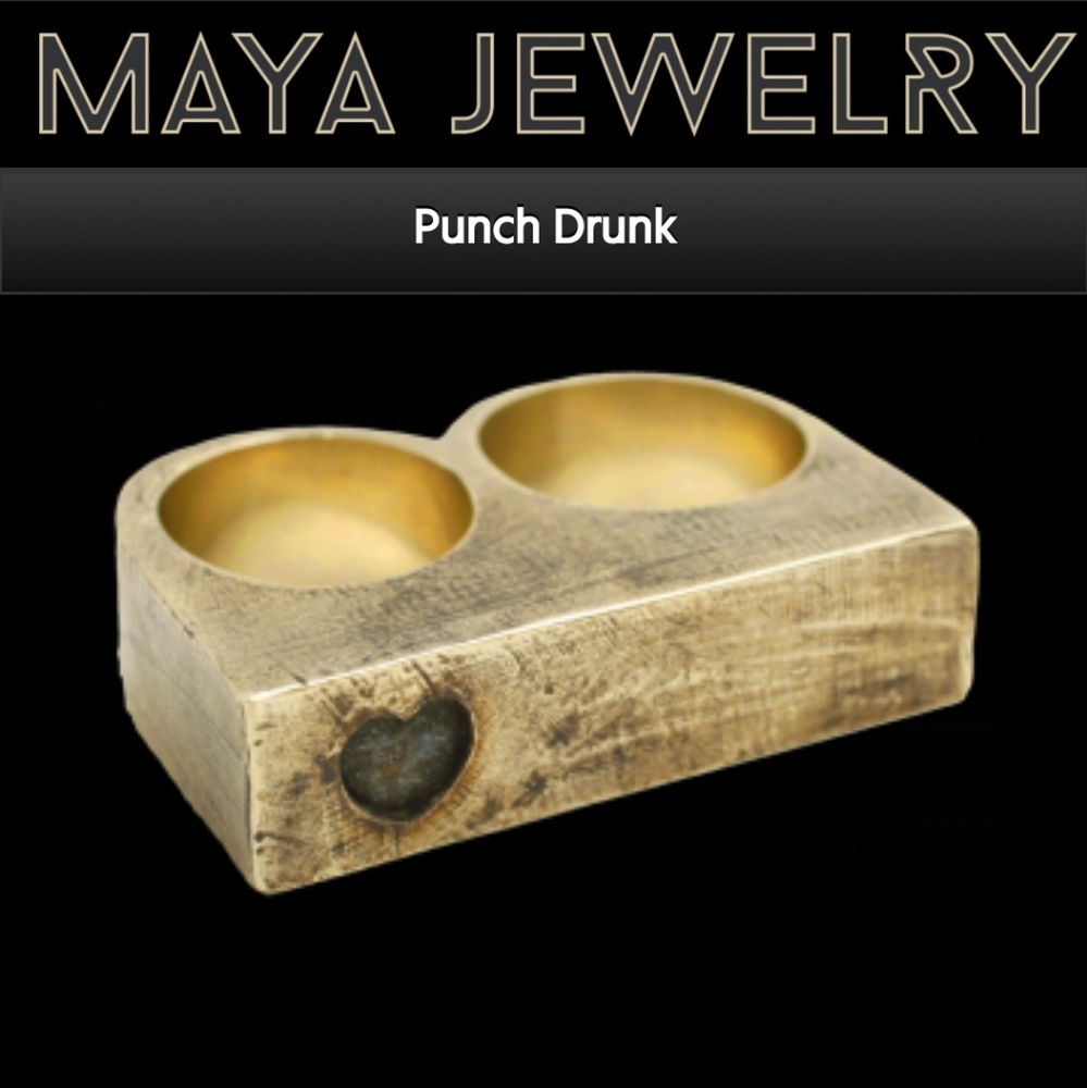 Maya Jewelry Punch Drunk Two-Finger Ring